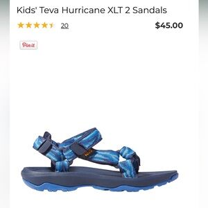 Like new Big Kids Teva’s - worn twice. Big kids/ men’s size 6